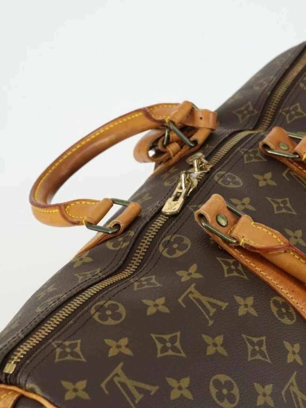 LOUIS VUITTON Monogram Keepall 45 Boston Bag M41428 LV Auth 155039 - Picture 8 of 14